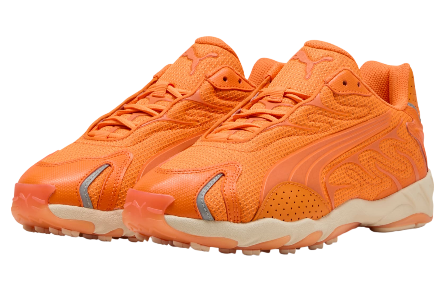 Puma Inhale Reflective Orange Glo / Alpine Snow