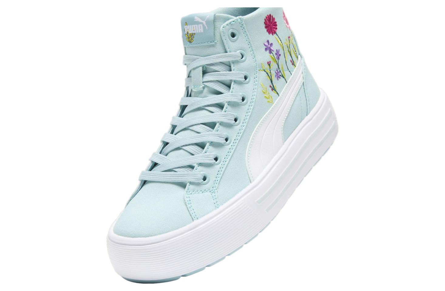 Puma Kaia 2.0 Mid Floral WMNS Turquoise Surf / White