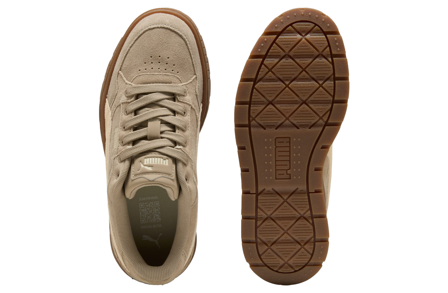 Puma Karmen Ii Idol Suede Wmns Ice Coffee / Canvas