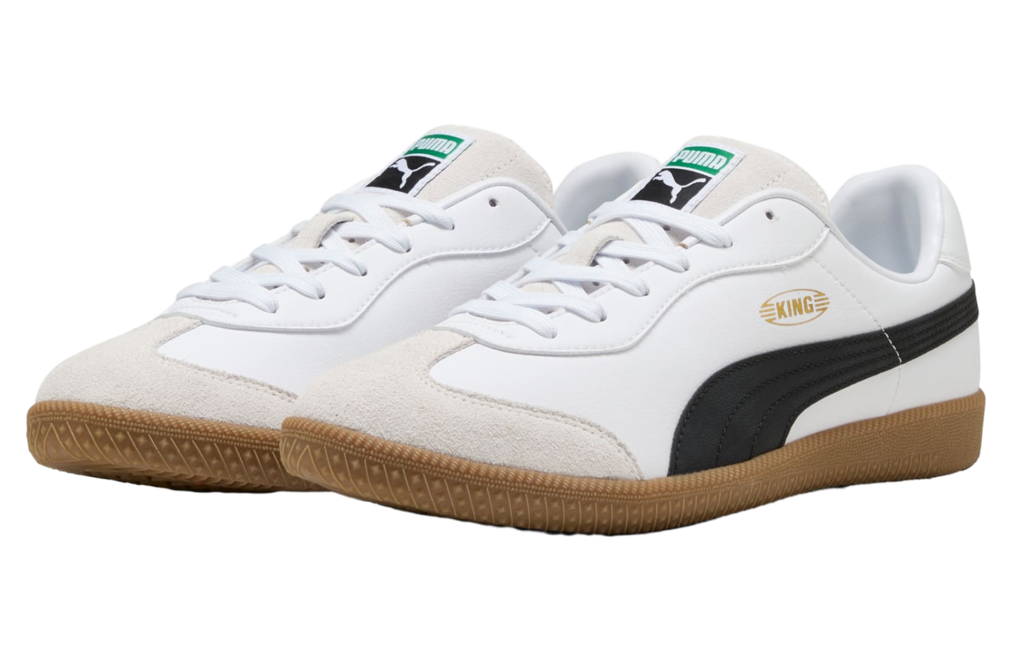 Puma King 21 White / Black