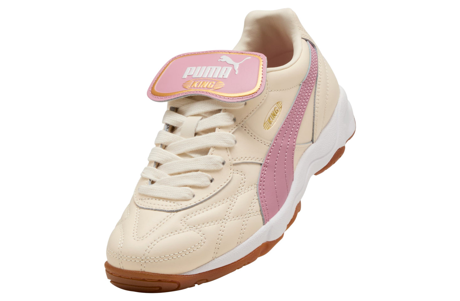 Puma King Indoor GS Alpine Snow / Poised Pink - Jul 2025