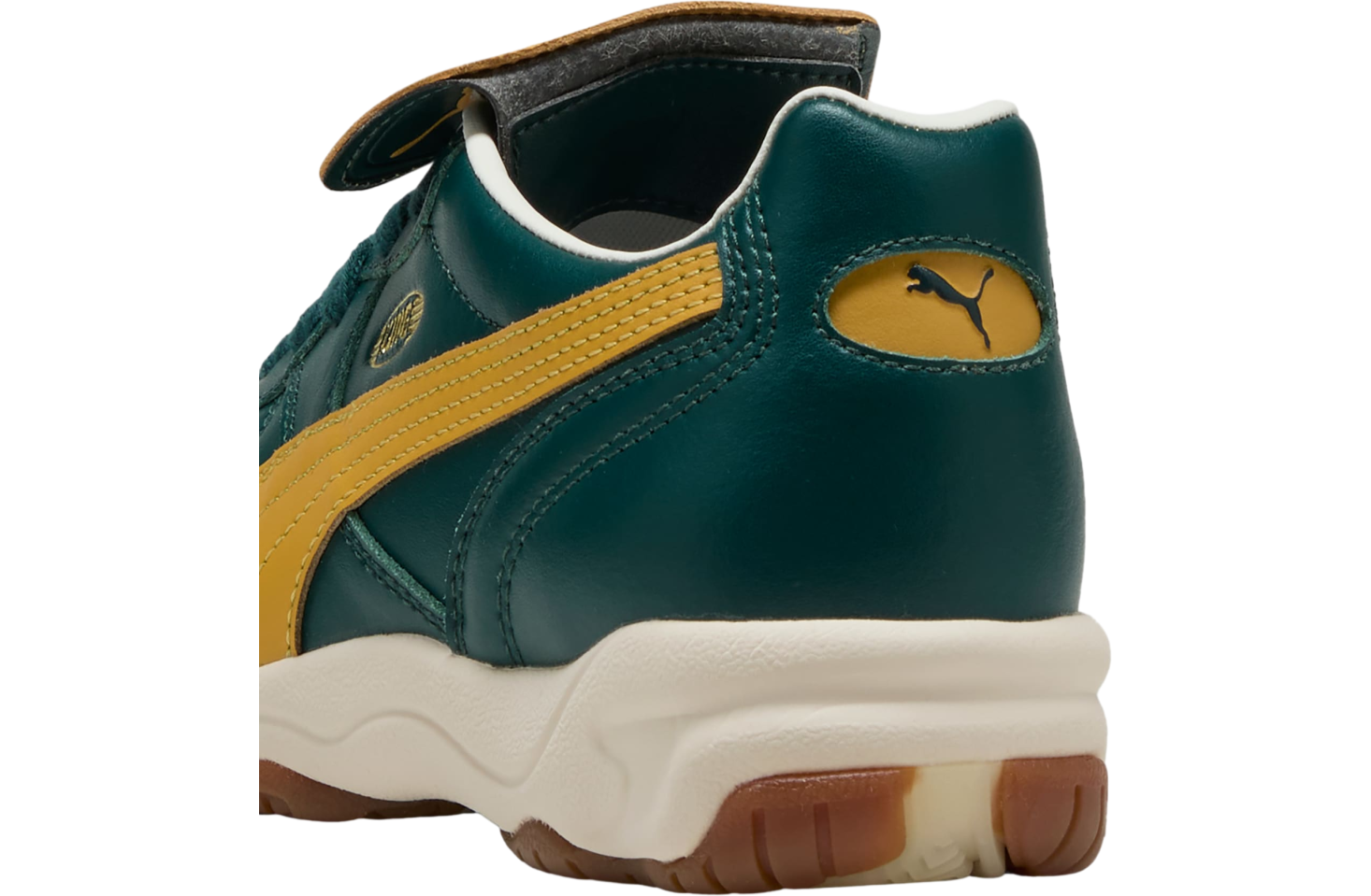 Puma King Indoor GS Green Terrain / Archive Gold - Sep 2025