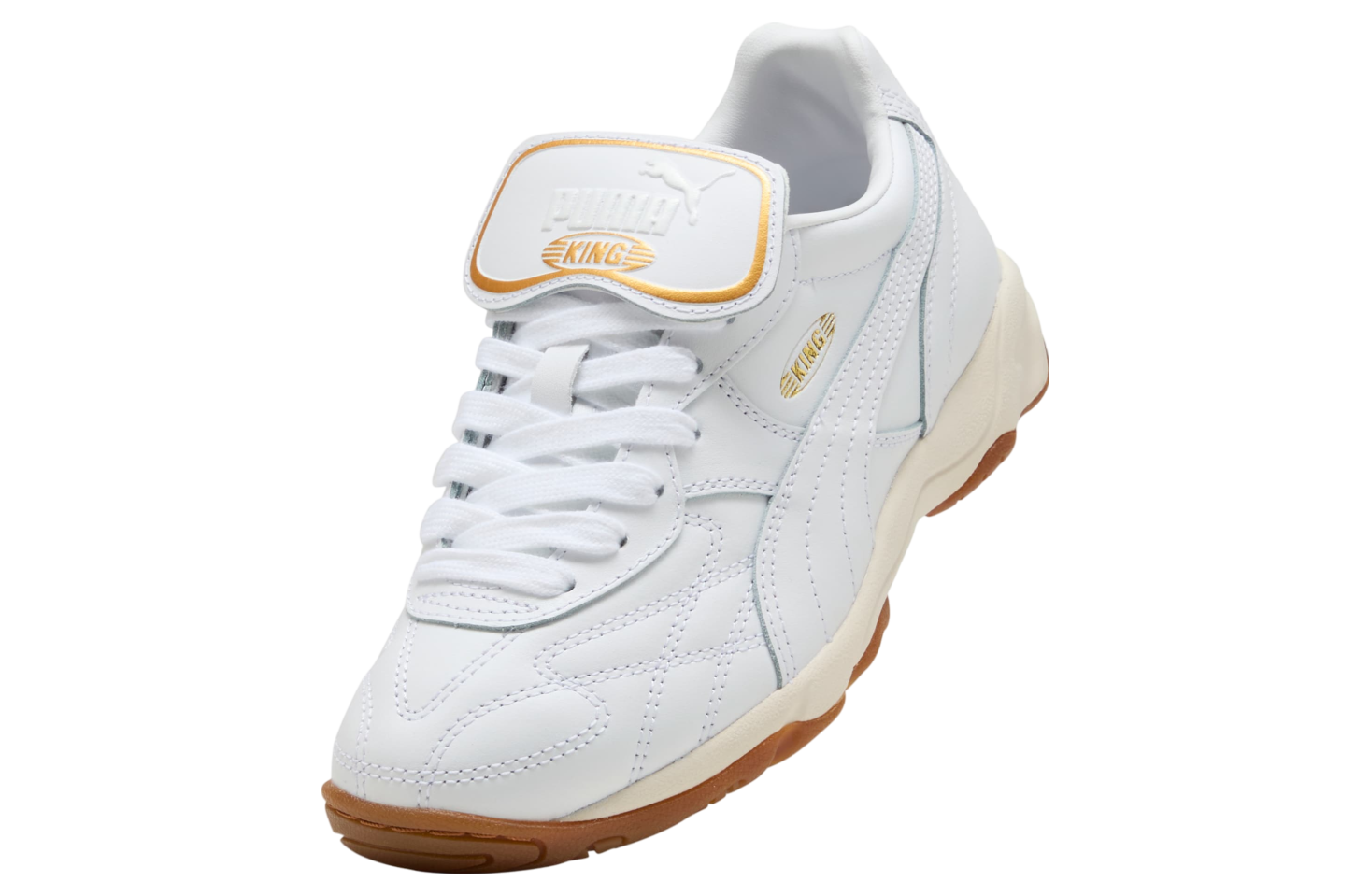 Puma King Indoor GS White / Frosted Ivory