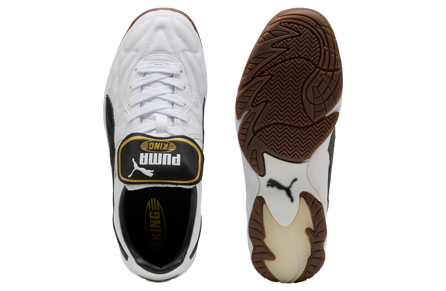 Puma King Indoor White / Black