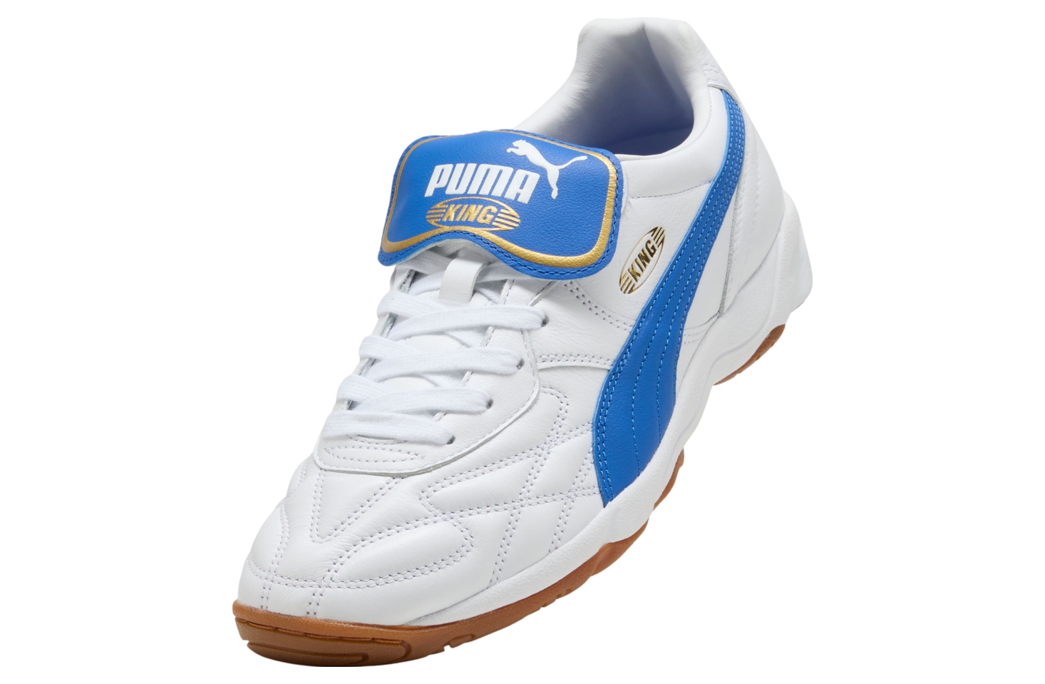 Puma King Indoor White / Mountain Blue