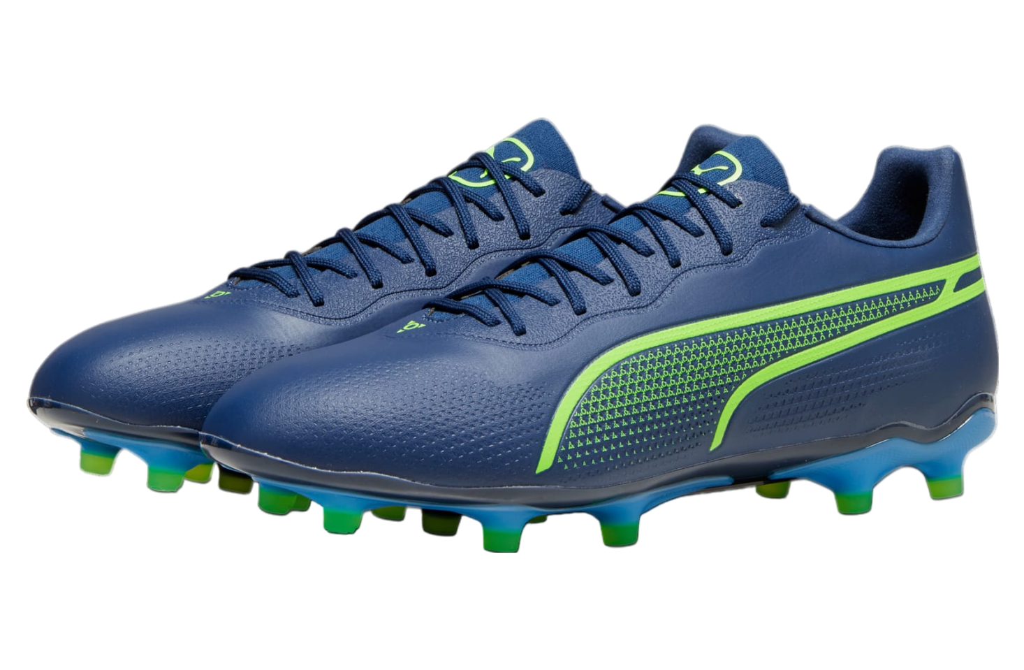 Puma King Pro FG/AG Persian Blue / Pro Green