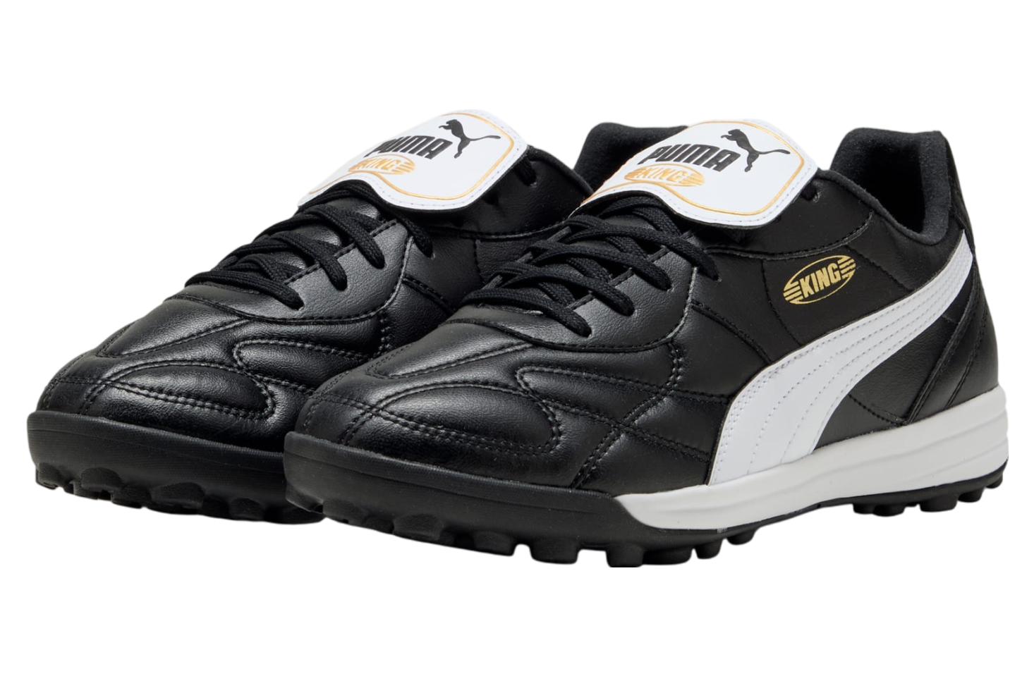 Puma King Top Black / White / Gold
