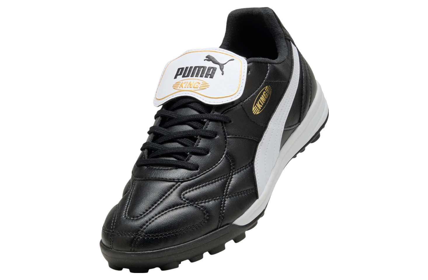 Puma King Top Black / White / Gold