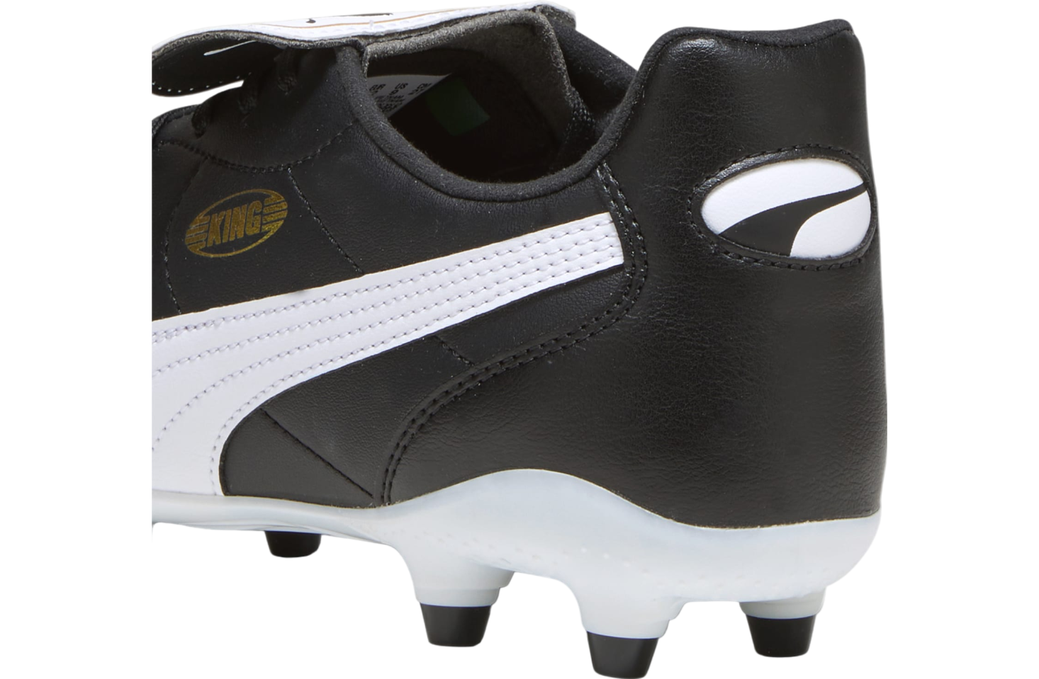 Puma King Top FG/AG Black / White