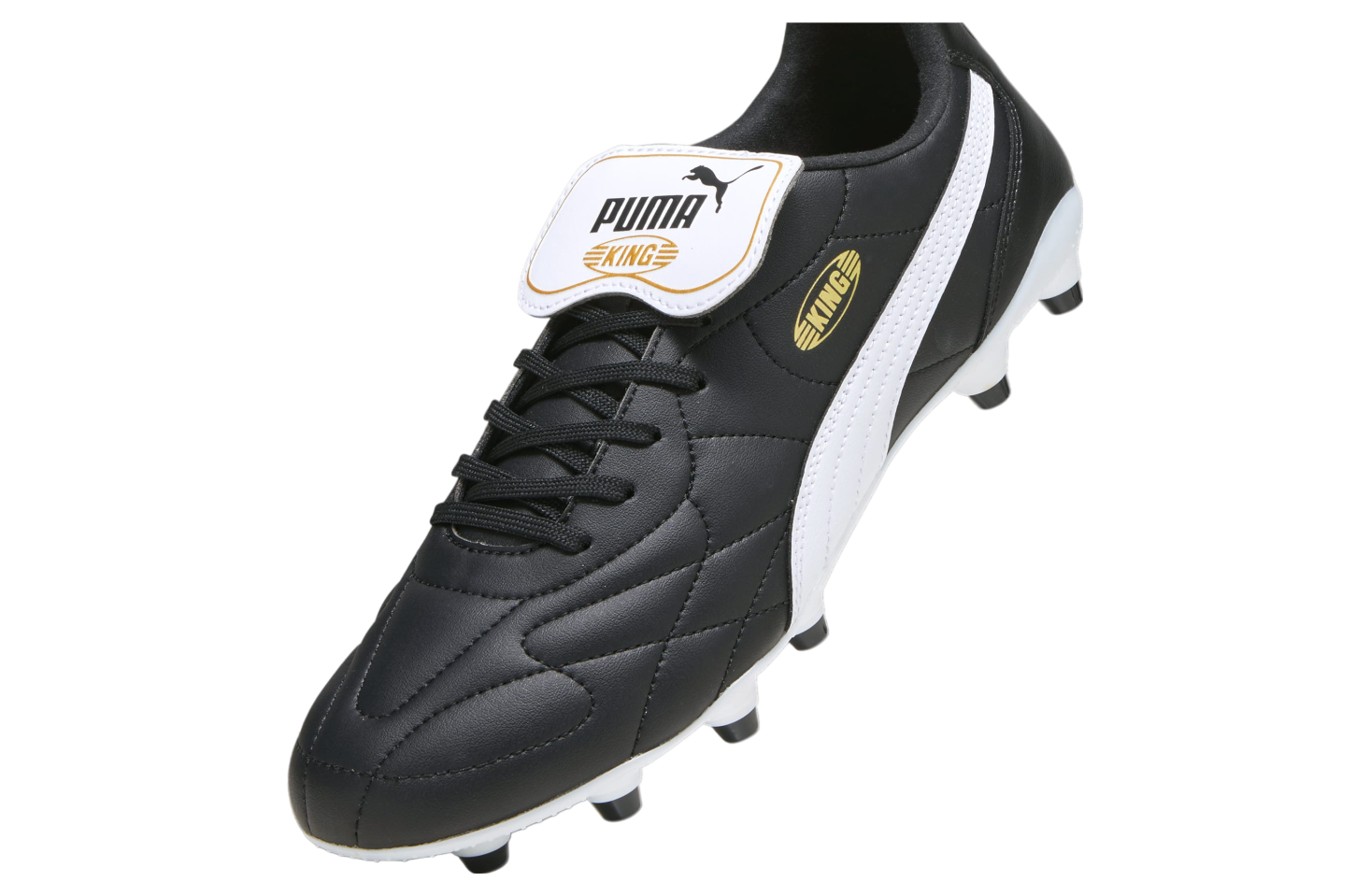 Puma King Top FG/AG Black / White