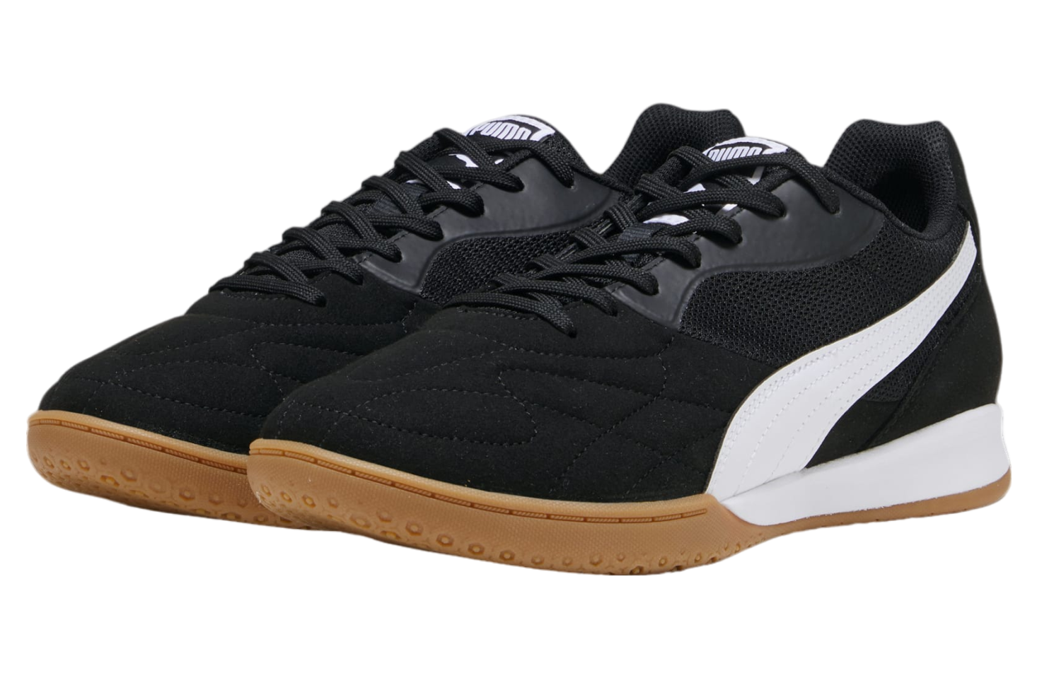 Puma King Top Indoor Black / White