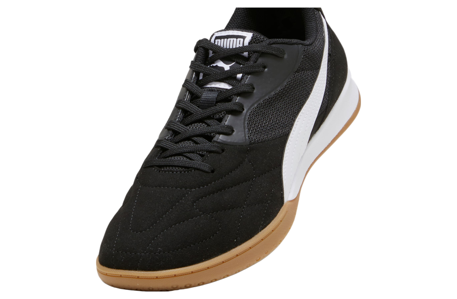 Puma King Top Indoor Black / White