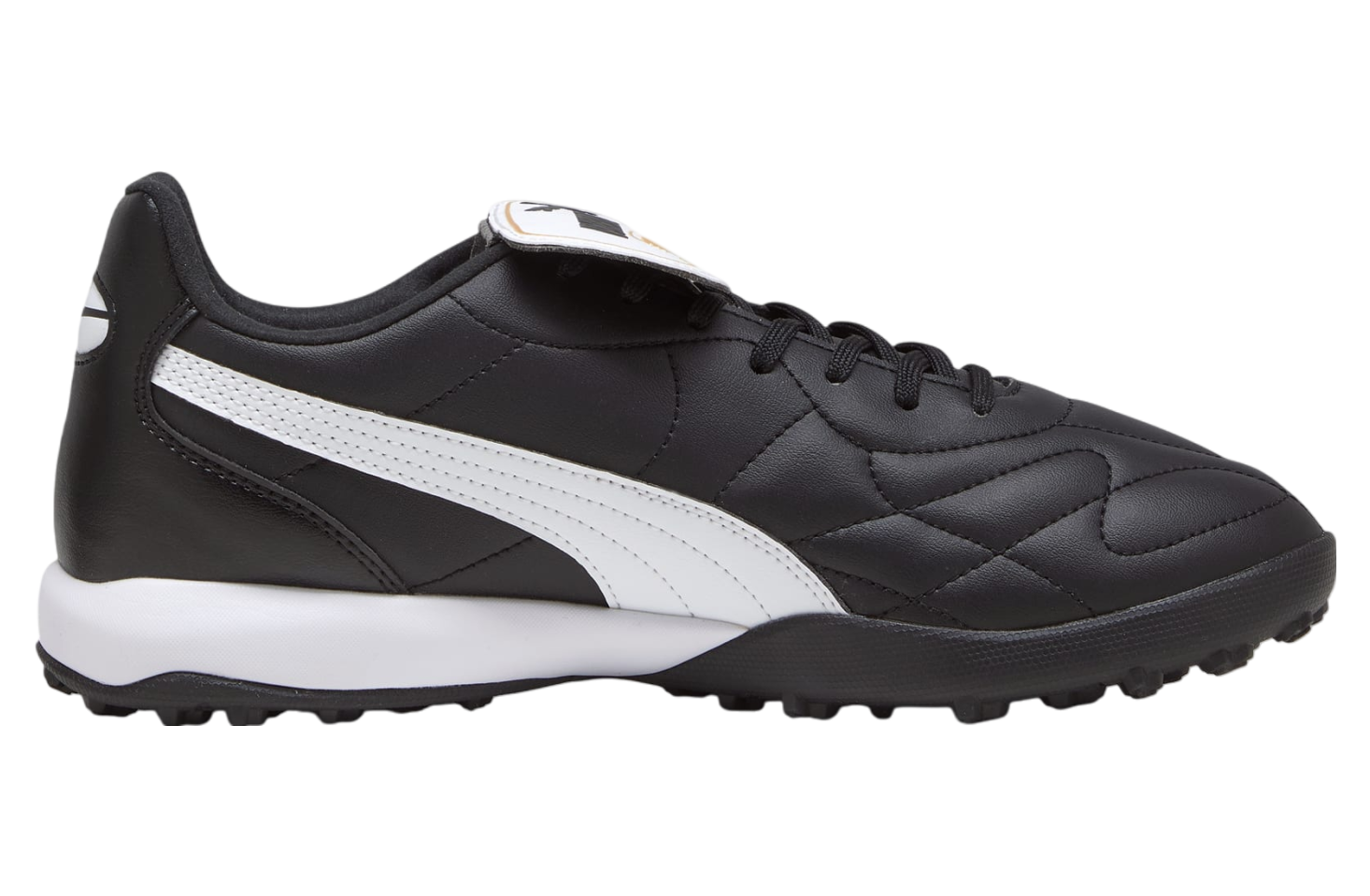 Puma King Top Turf Black / White