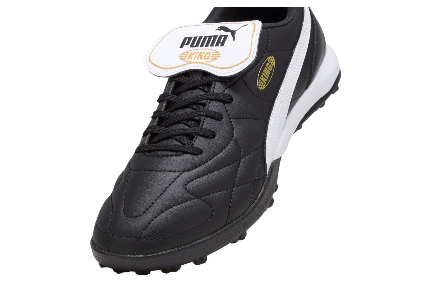 Puma King Top Turf Black / White