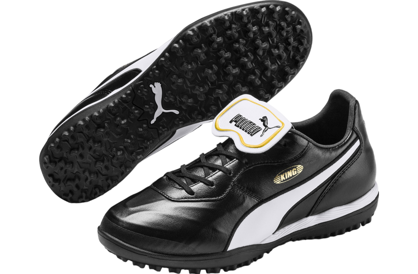 Puma King TT Black / White