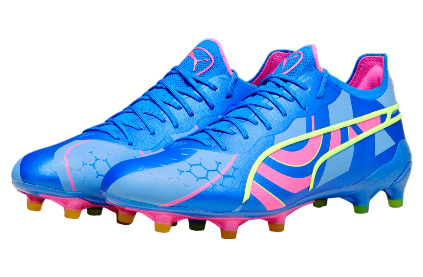 Puma King Ultimate Energy FG/AG Ultra Blue / Luminous Pink