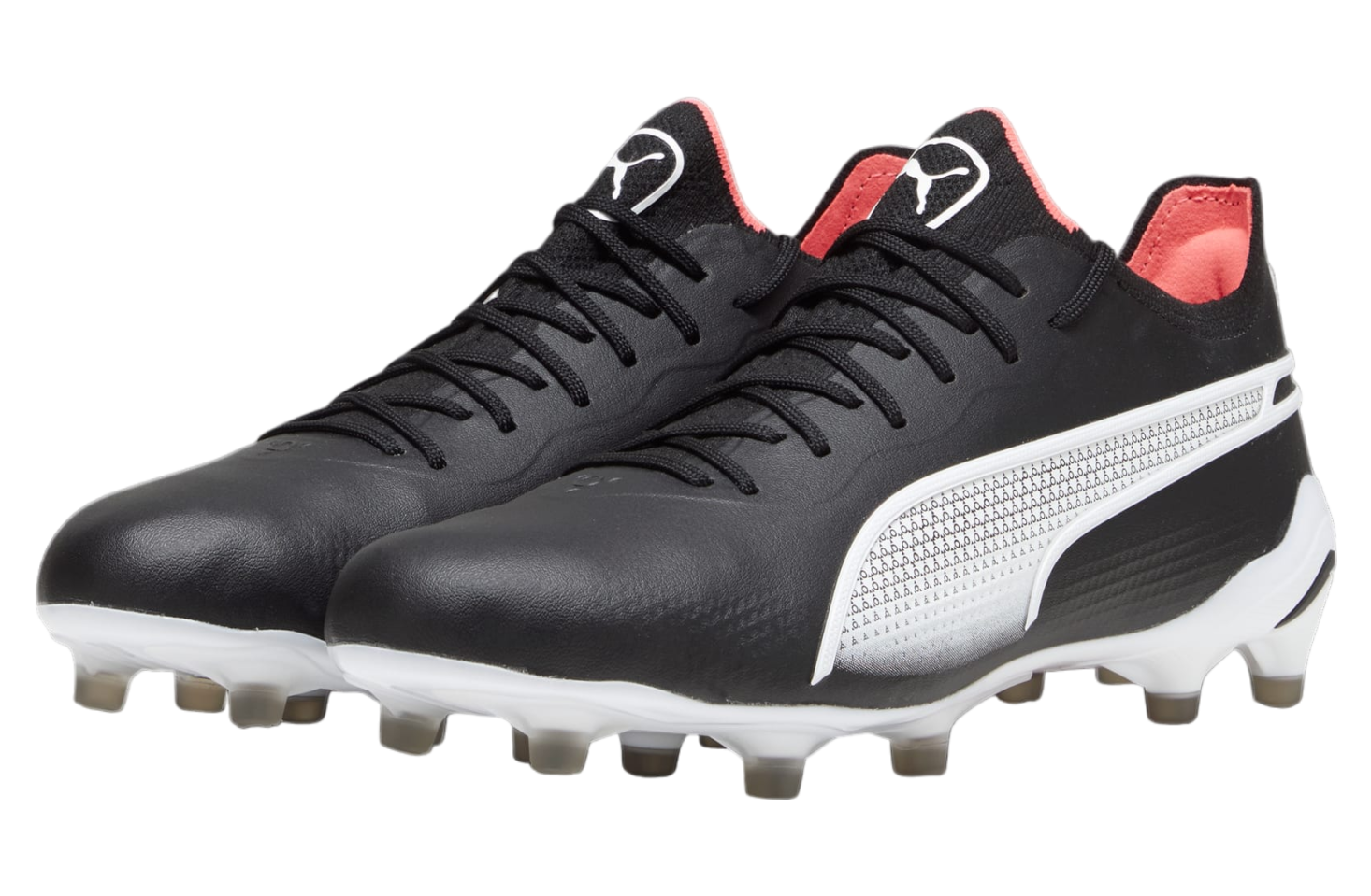 Puma King Ultimate FG/AG Black / White