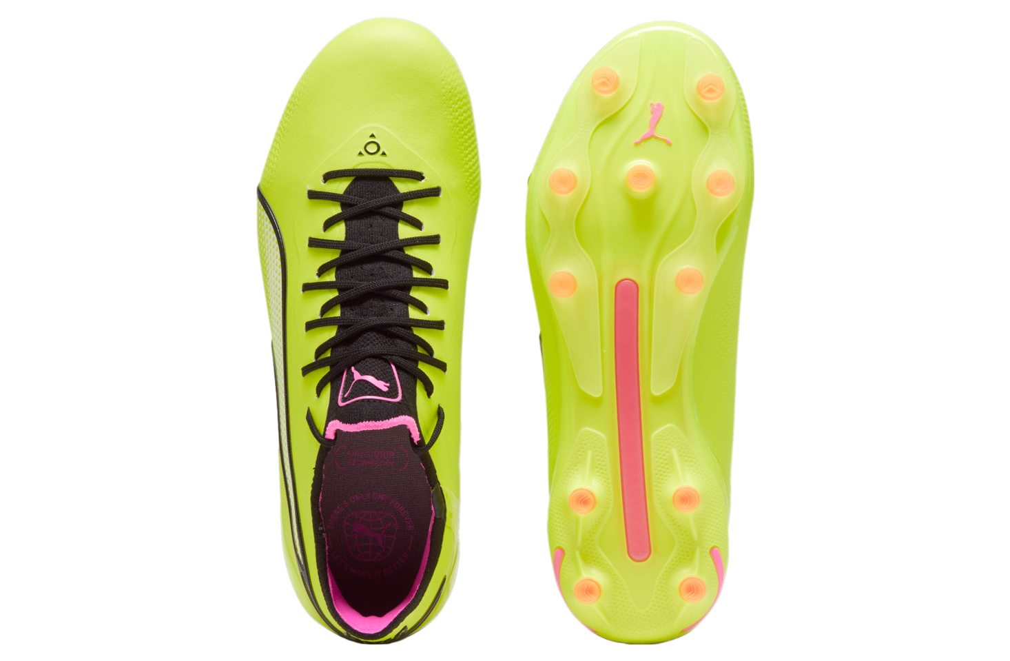 Puma King Ultimate FG/AG Electric Lime / Black