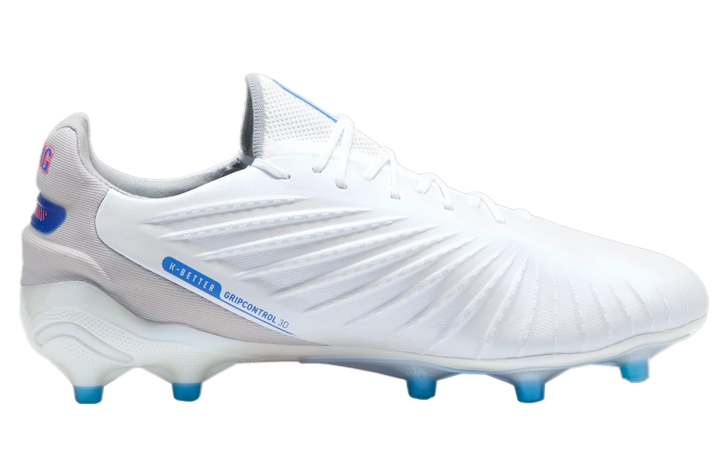 Puma King Ultimate FG/AG White / Bluemazing