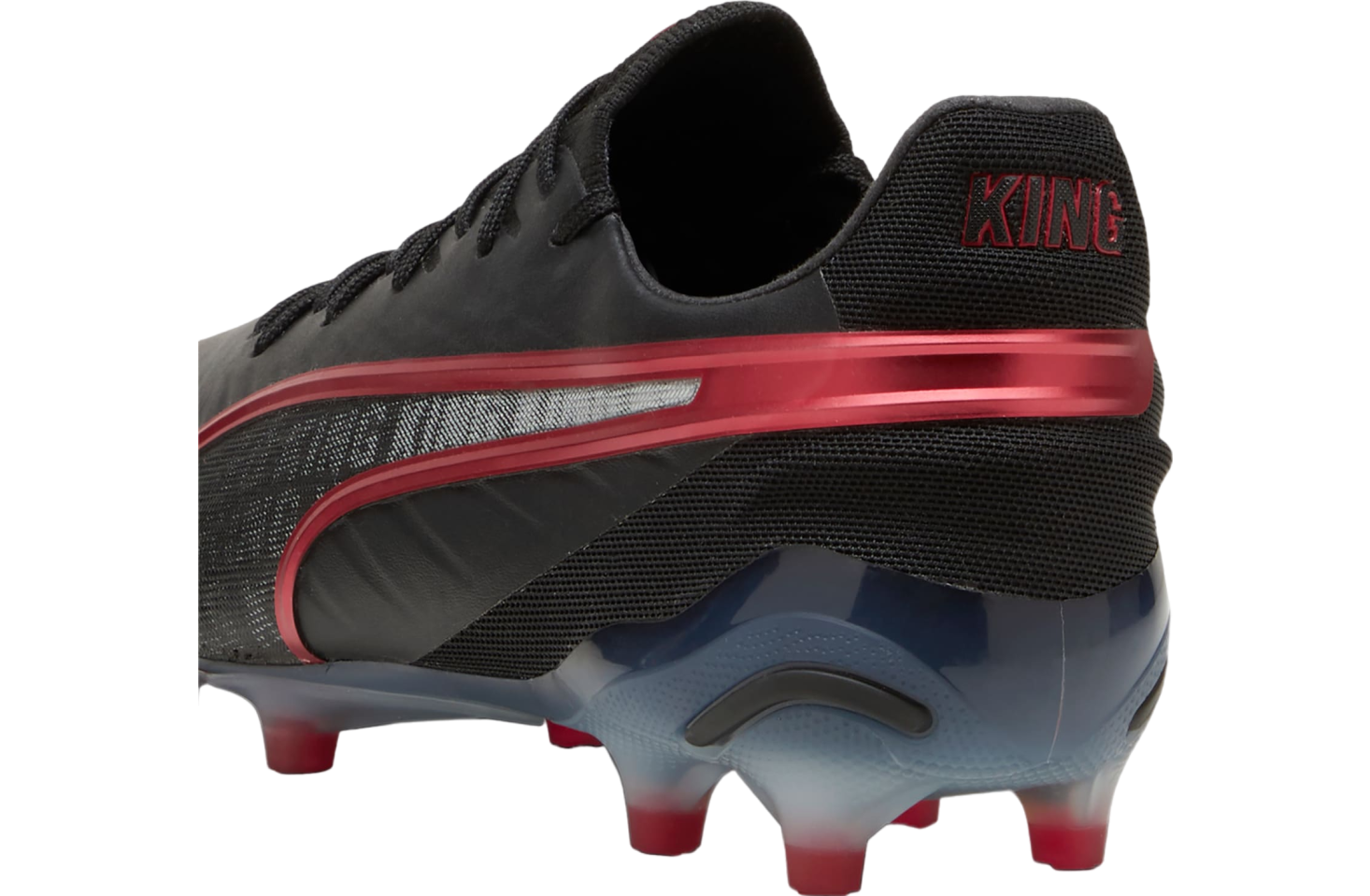 Puma King Ultimate Launch Edition FG/AG Black / Rosso Corsa