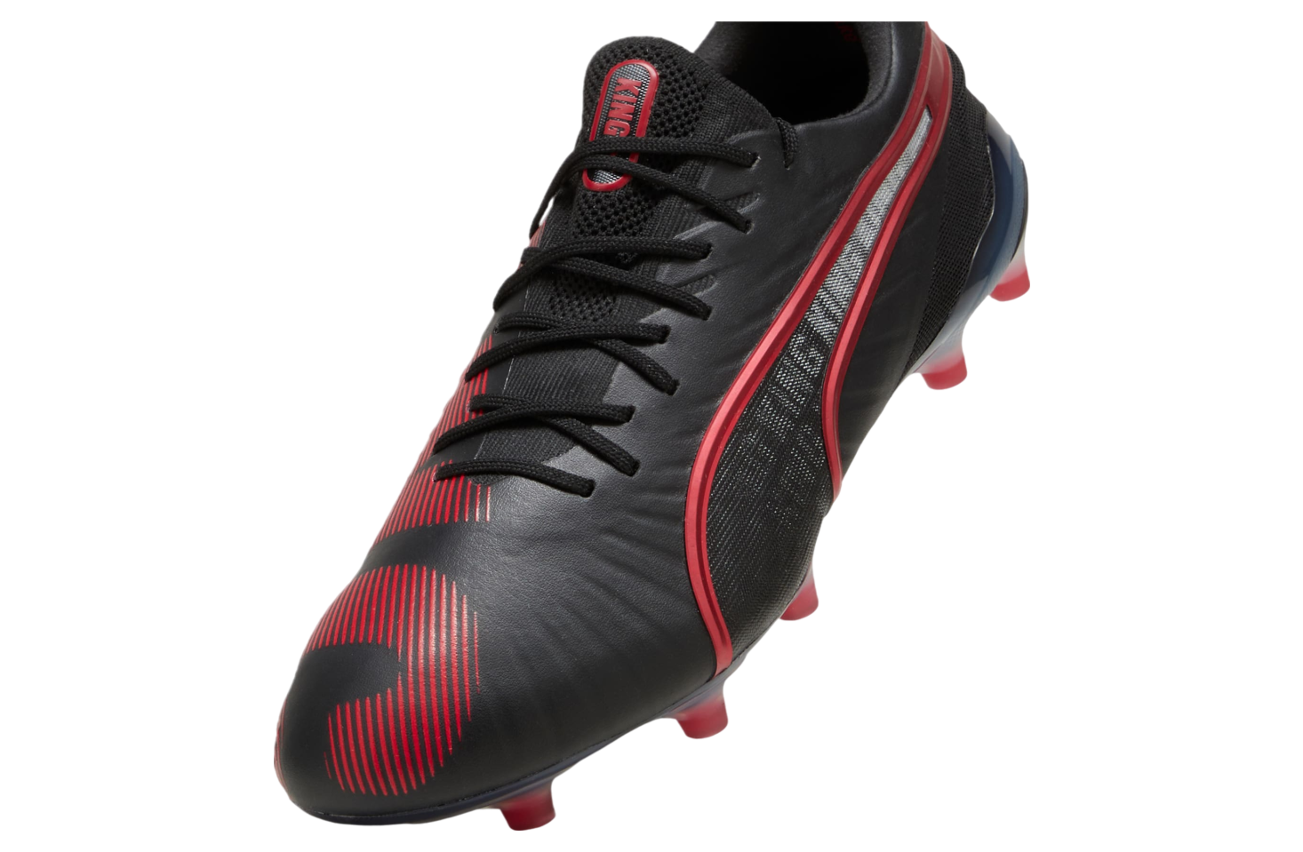 Puma King Ultimate Launch Edition FG/AG Black / Rosso Corsa