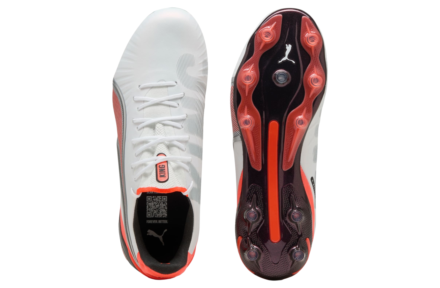 Puma King Ultimate White / Silver