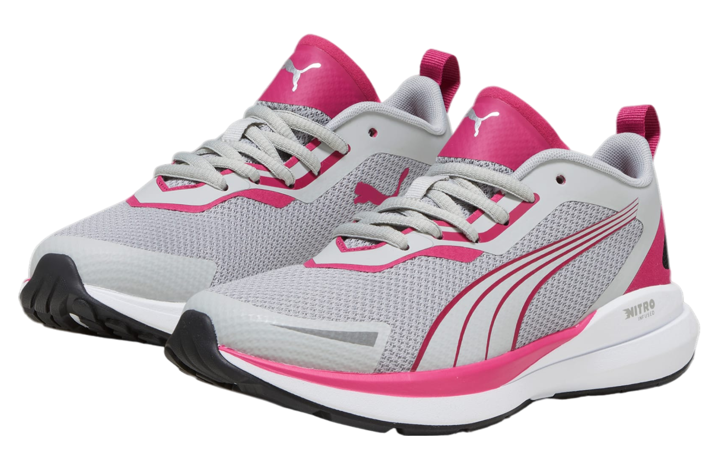 Puma Kruz Nitro GS Ash Gray / Pinktastic