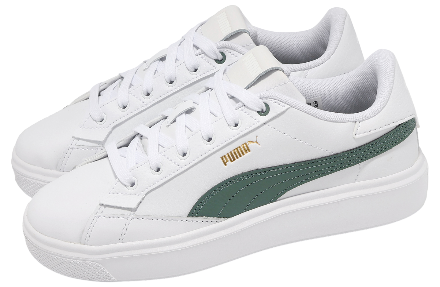 Puma Lajla Lthr WMNS White / Eucalyptus