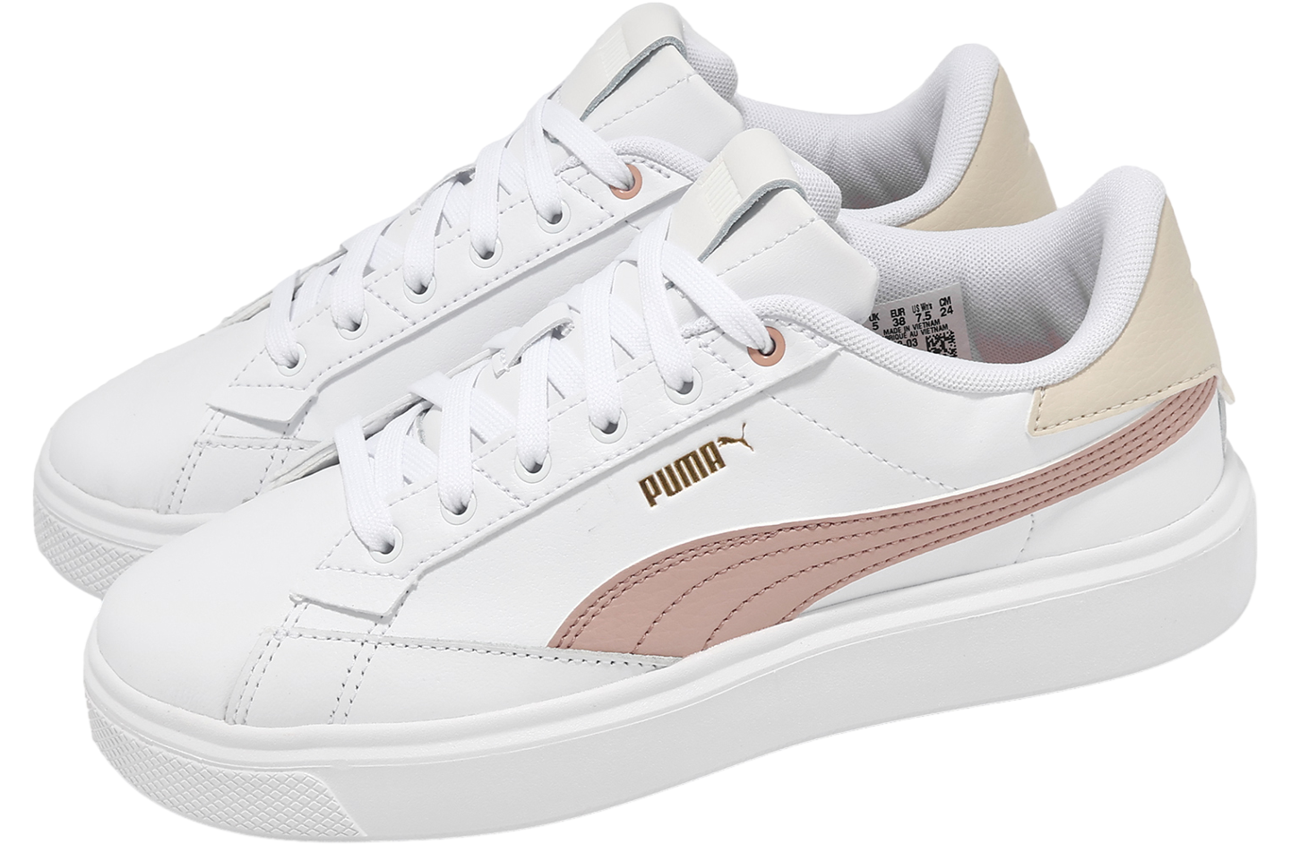 Puma Lajla Lthr WMNS White / Rose Quartz