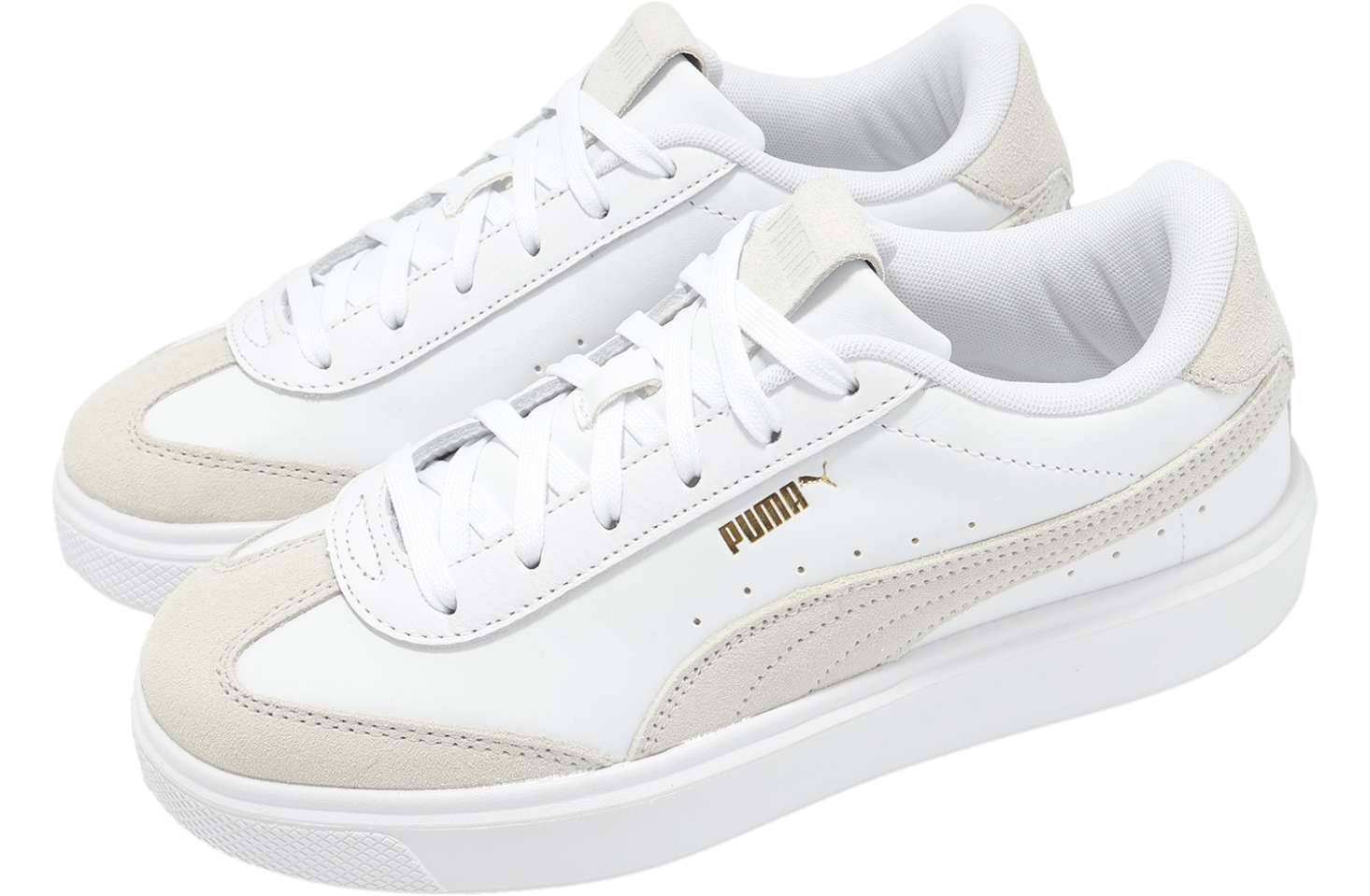 Puma Lajla T Toe WMNS White / Feather Gray