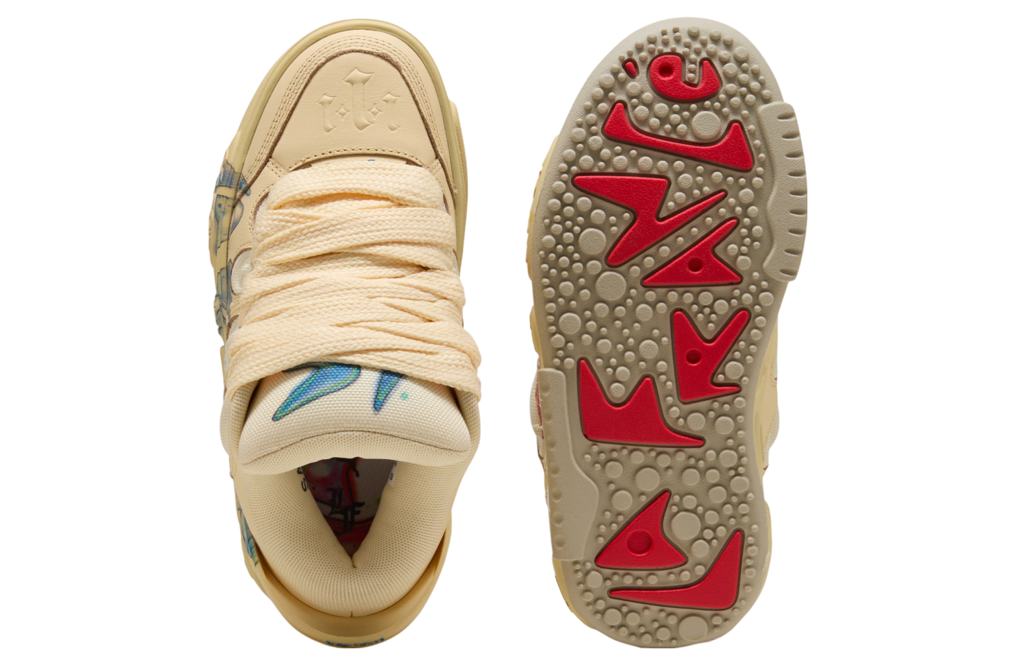 Puma Lamelo Ball Lafranc Airbrush Gs Creamy Vanilla / Desert Dust
