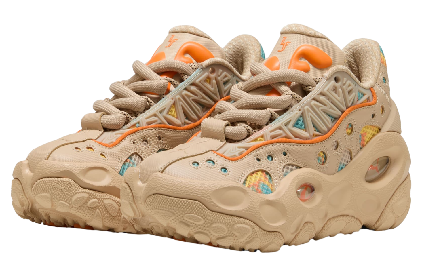 Puma Lamelo Ball Lafrancé Rnr GS Light Sand / Orange Glo