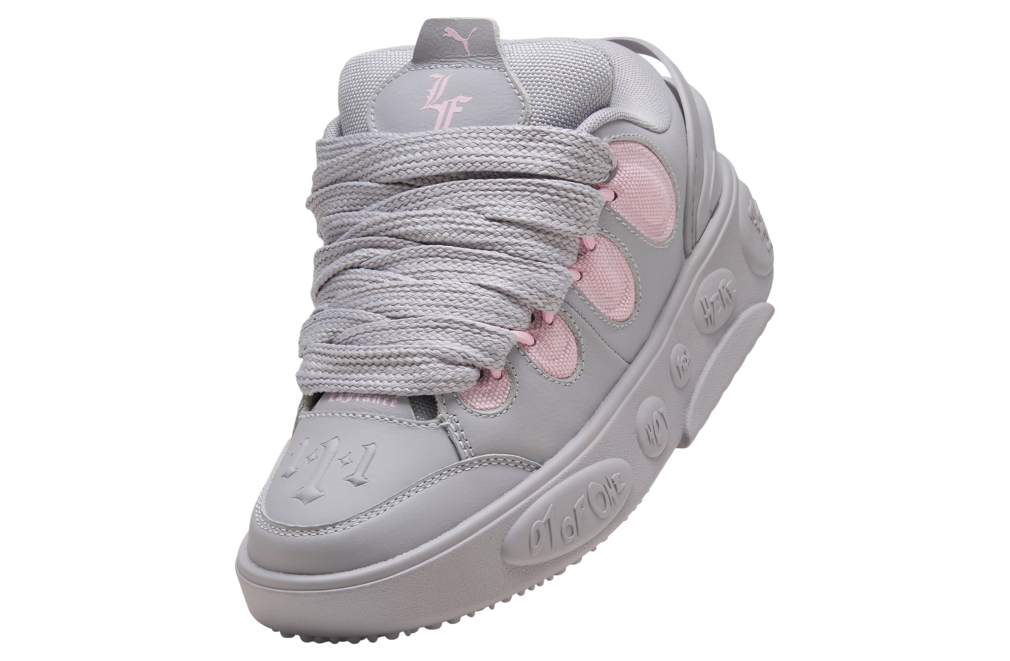 Puma Lamelo Ball Lafranc Wolf Gs Vibrant Silver / Pearl Pink