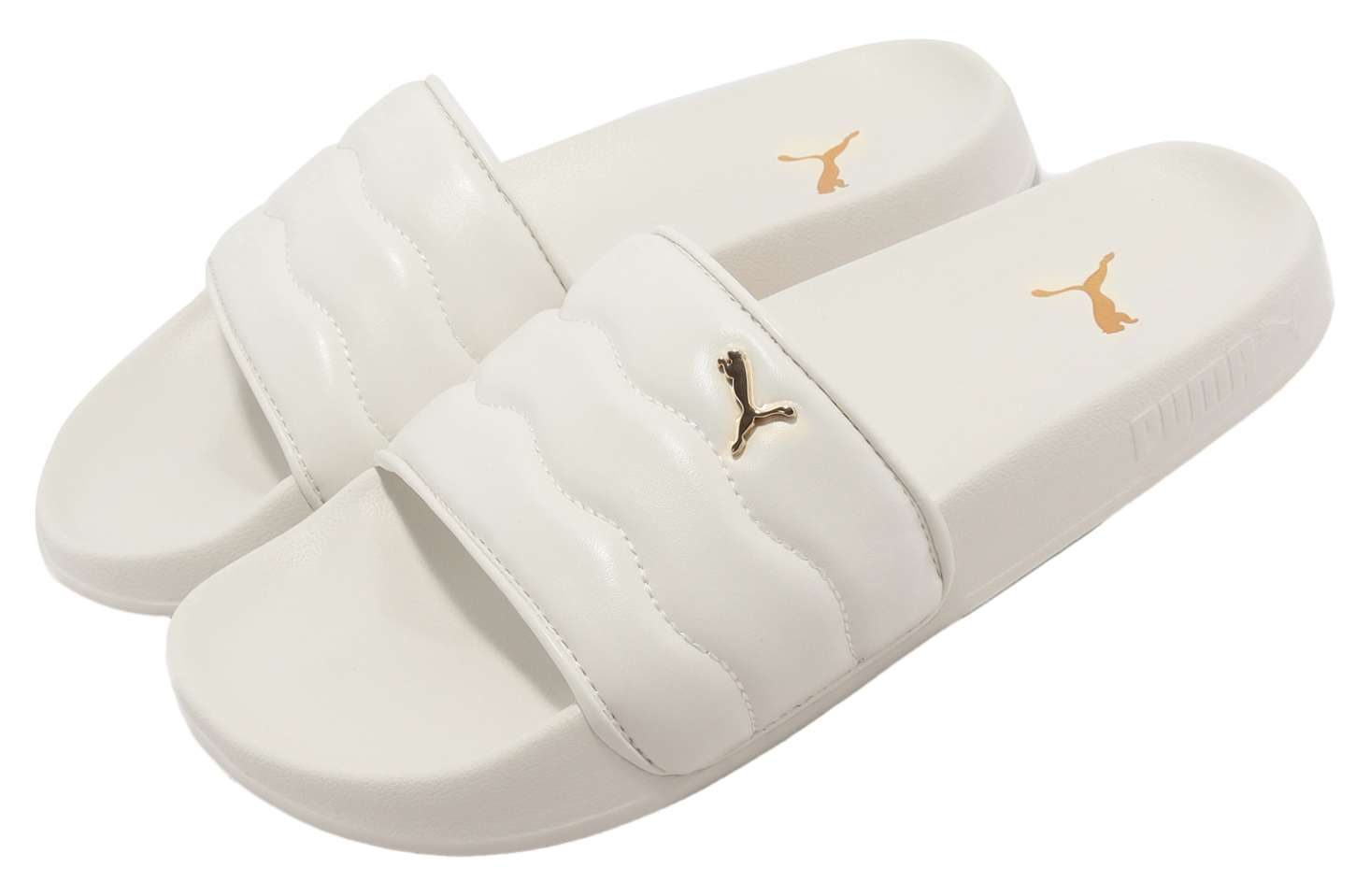 Puma Leadcat 2.0 Puffy WMNS Pristine / Metallic Gold