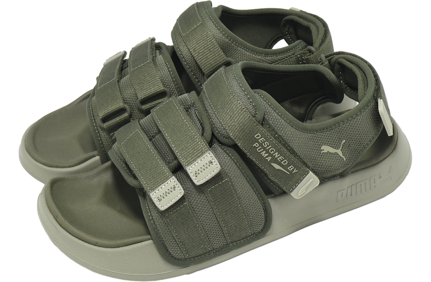 Puma Leadcat City Sandal Green Moss / Birch Tree