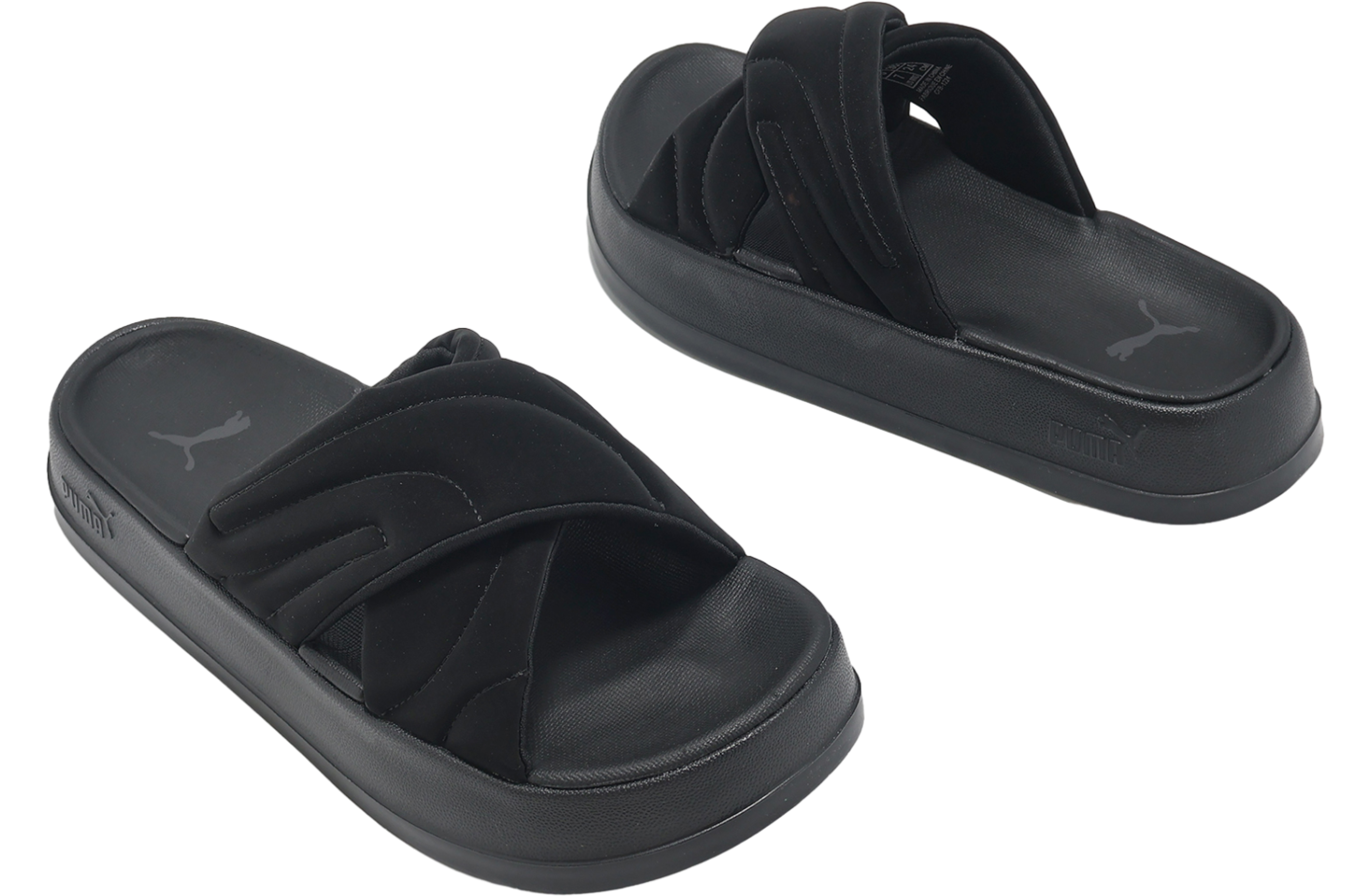 ◆PUMA◆ Leadcat Platform Black Dark Gray 40034001 400340-01 Buy Wmns Leadcat Platform Sandal 'Black Cool Dark Grey