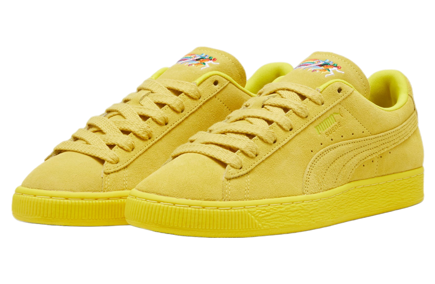 Puma Love Marathon Suede Court Yellow