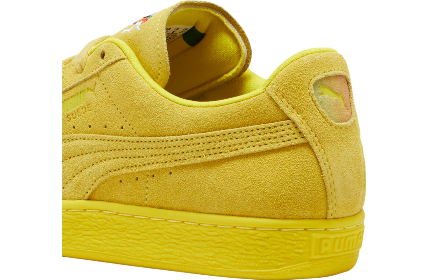 Puma Love Marathon Suede Court Yellow