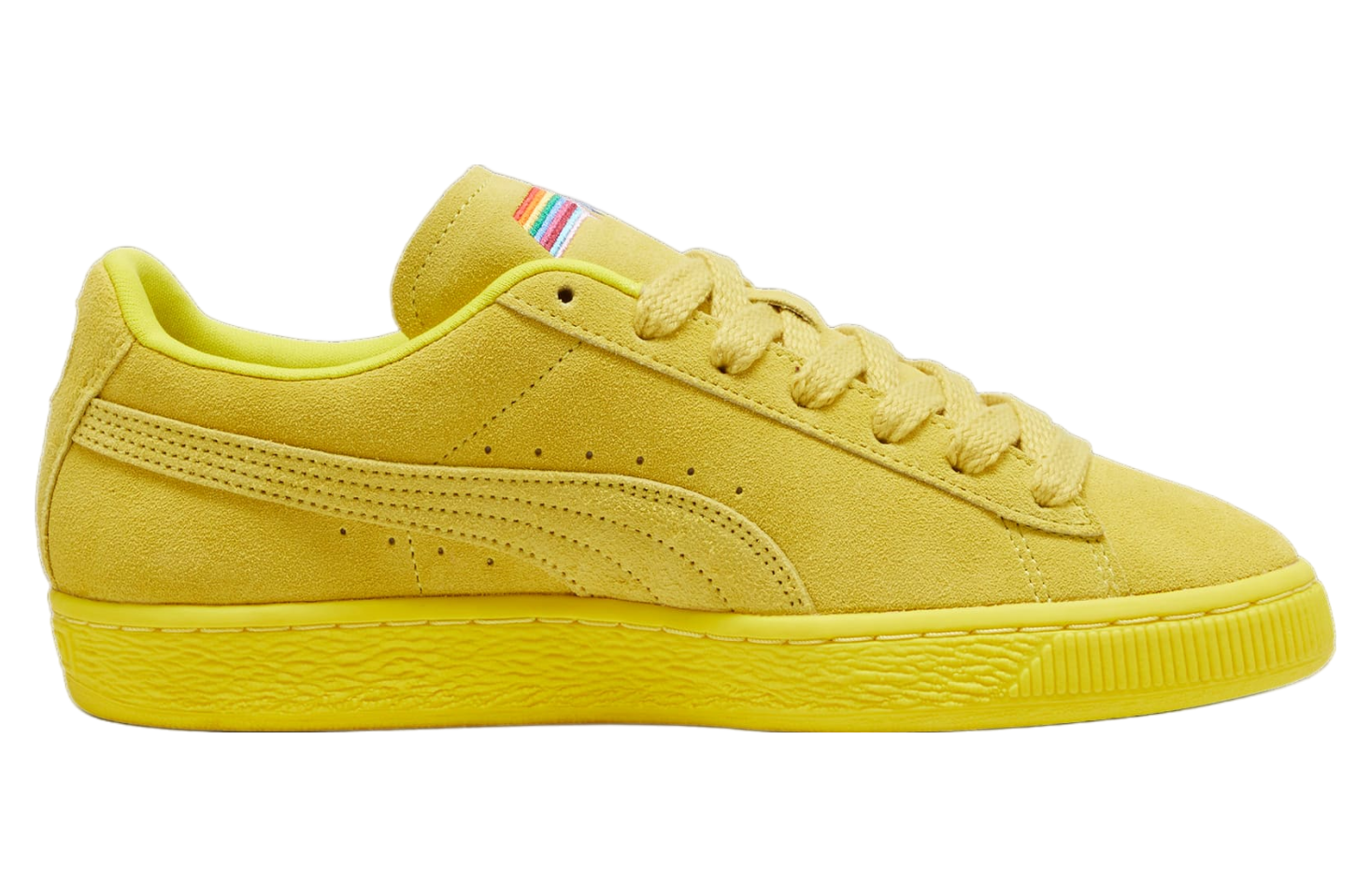 Puma Love Marathon Suede Court Yellow