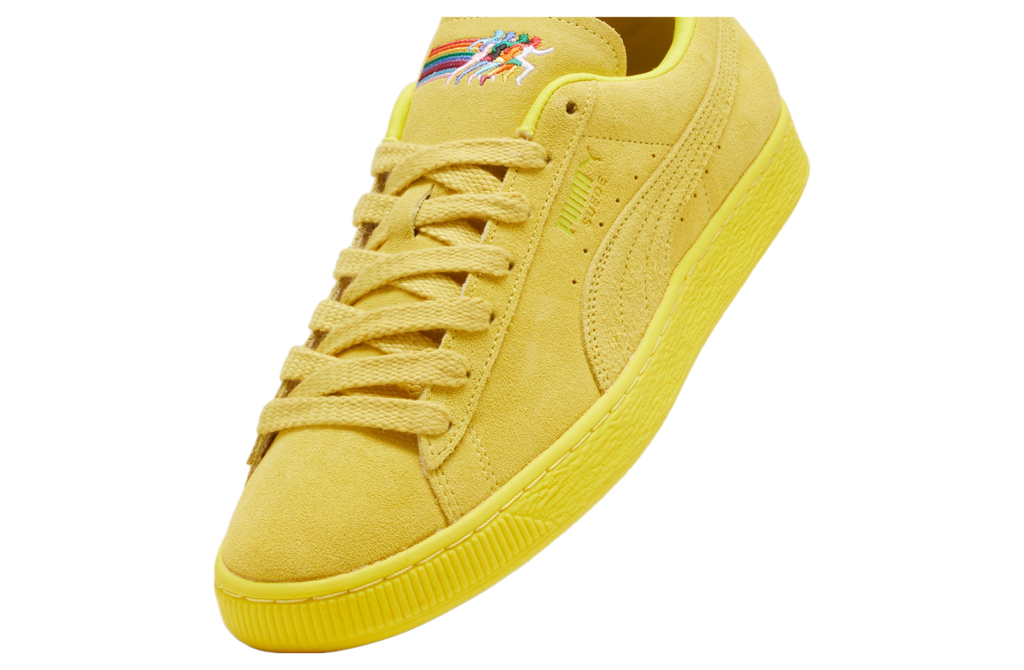 Puma Love Marathon Suede Court Yellow