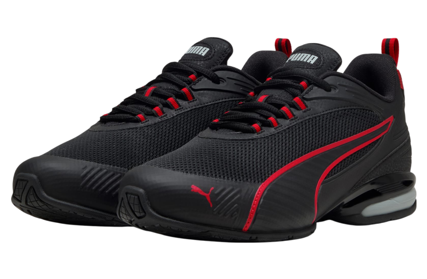 Puma Magnetic Black / Cool Mid Gray / For All Time Red