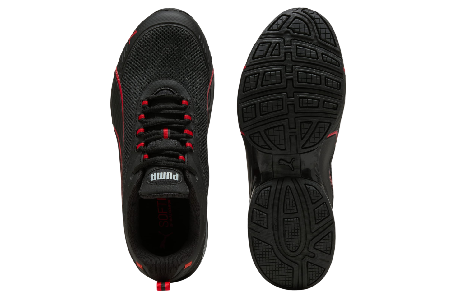 Puma Magnetic Black / Cool Mid Gray / For All Time Red