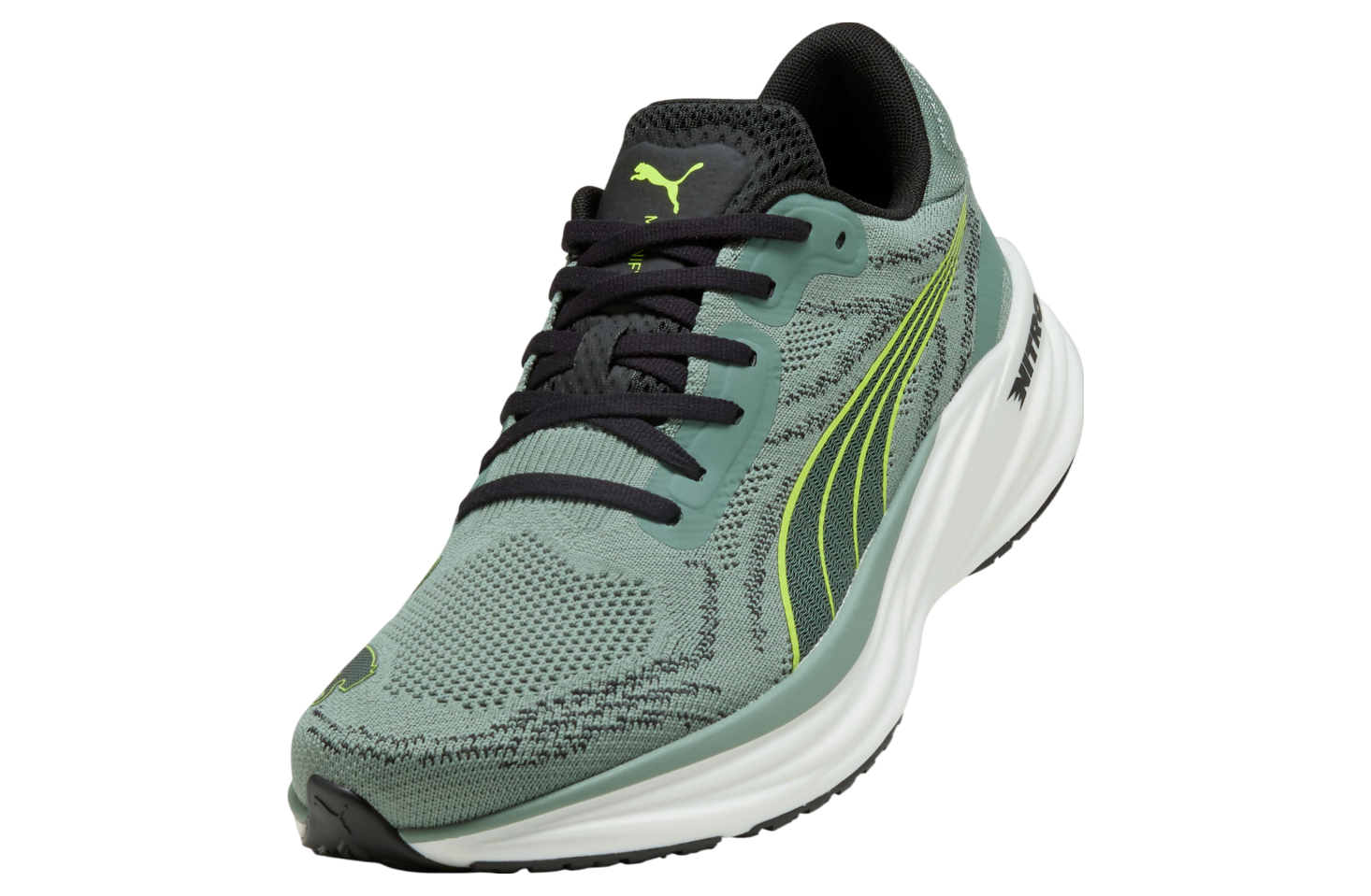 Puma Magnify Nitro 2 Green Moon / Yellow Alert