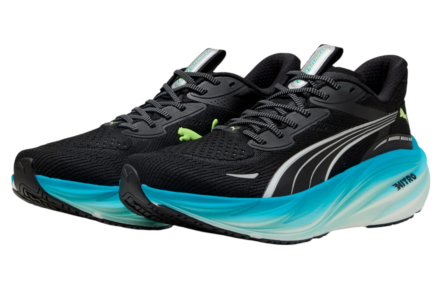 Puma Magnify Nitro 3 Black / Speed Blue