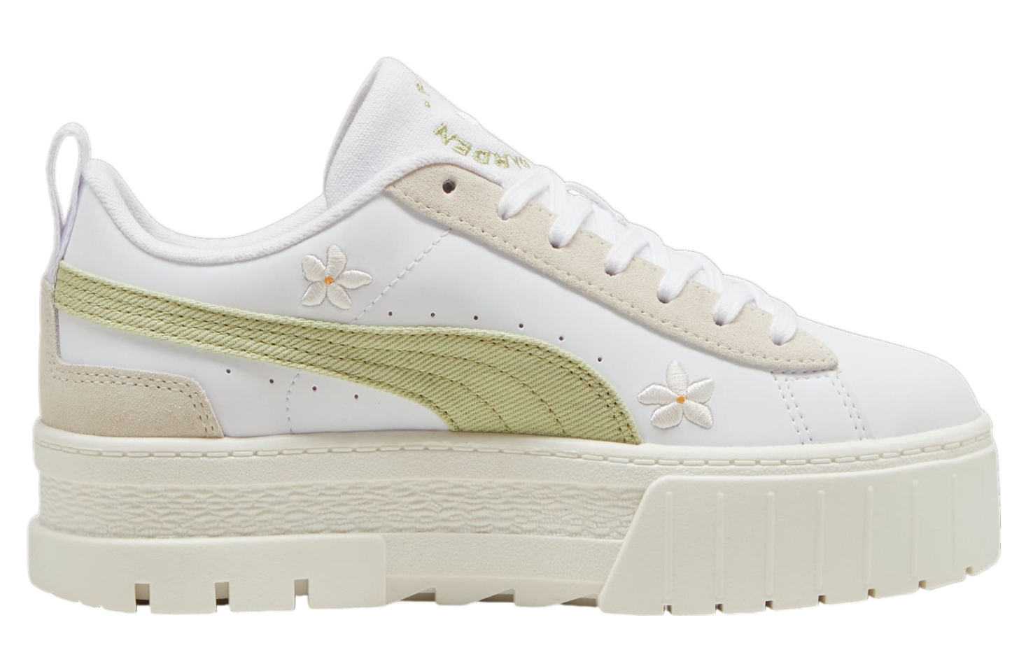 Puma Mayze Embroidery WMNS White / Pistachio Green