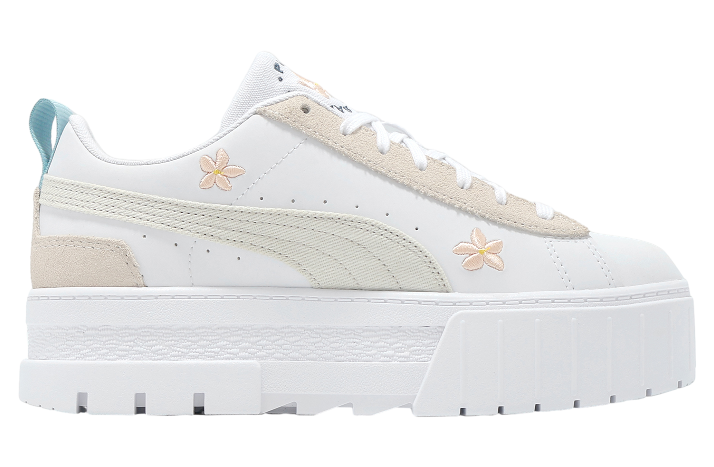 Puma Mayze Embroidery WMNS White / Vapor Gray