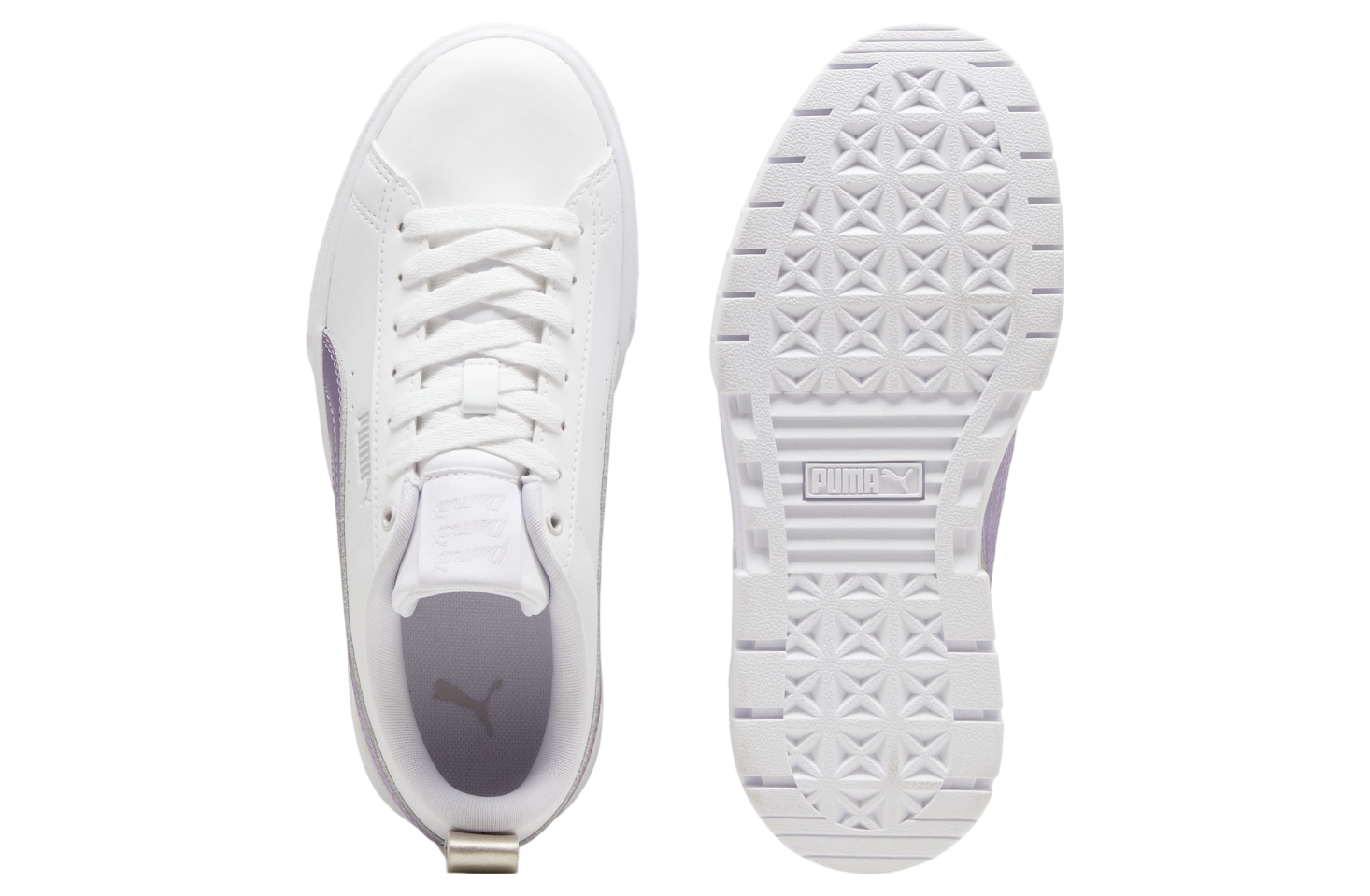 Puma Mayze Glow-Up White / Feather Gray