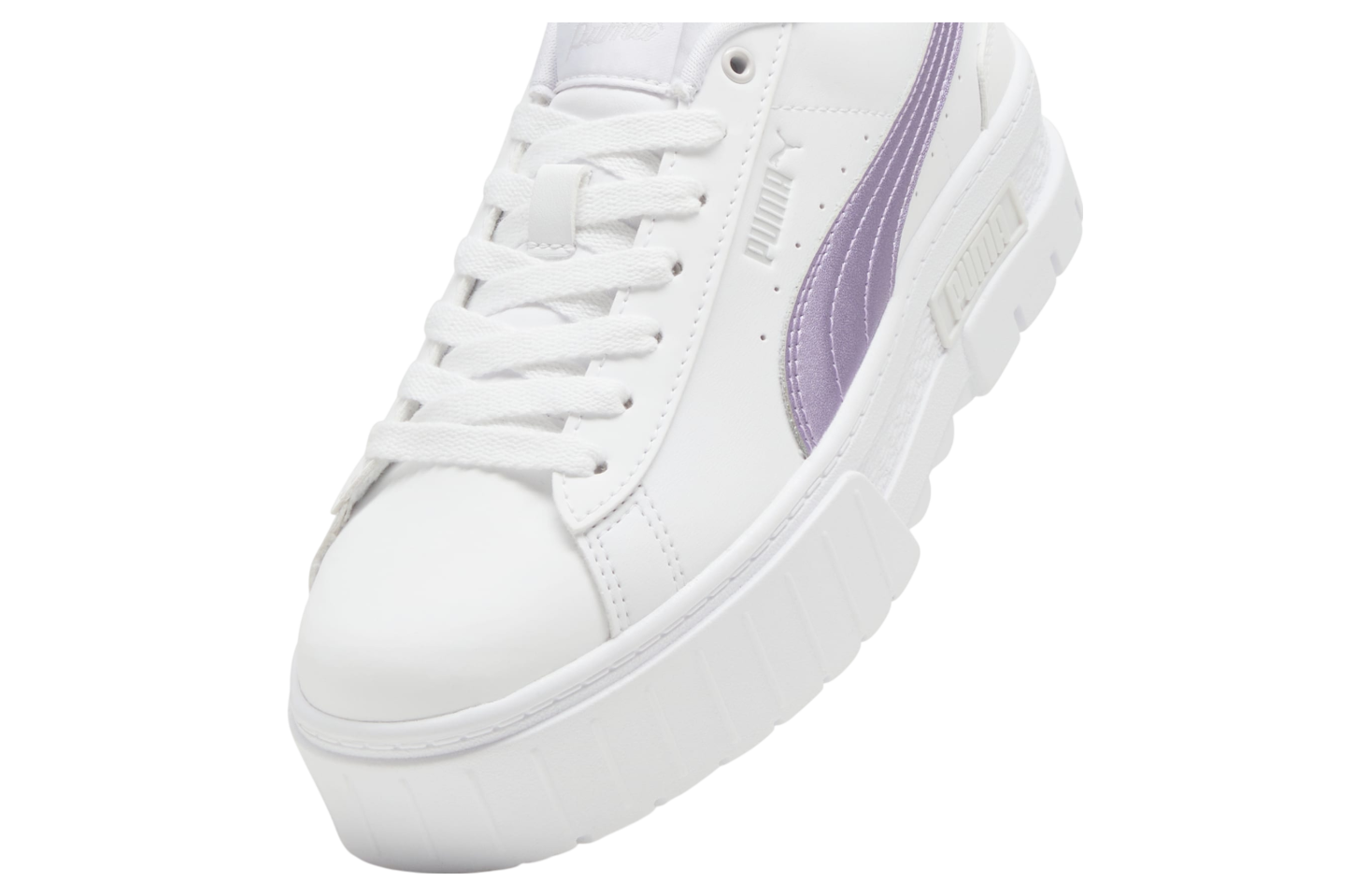 Puma Mayze Glow-Up White / Feather Gray