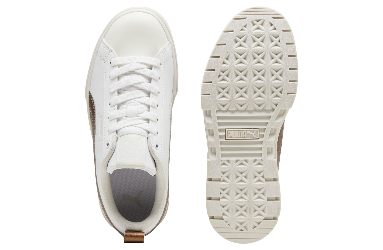 Puma Mayze Glow-Up White / Vapor Gray