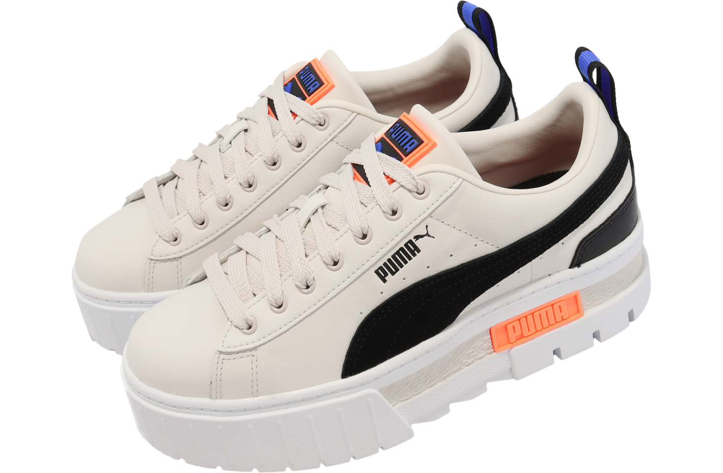 Puma Mayze Lth WMNS Gray / Black